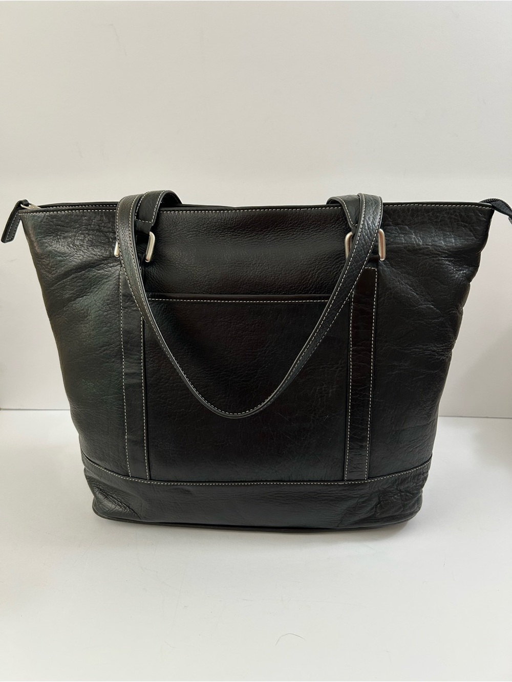 Latico NJ USA - Black Leather Tote/Shoulder Bag